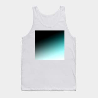 Blue white black abstract texture art Tank Top